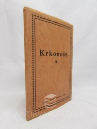 kolektiv, autorů, Krkonoše, 1930