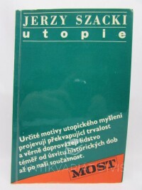 Szacki, Jerzy, Utopie, 1971