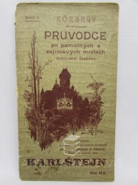 Střelba, Jan, Karlštejn: Průvodce po hradě a jeho okolí, 1905