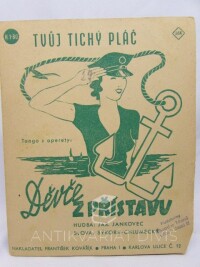 Chlumecký, F., Jankovec, Jaroslav, Sýkora, Bohumil, Tvůj tichý pláč, 0