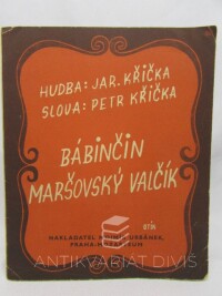 Křička, Petr, Křička, Jaroslav, Bábinčin maršovský valčík, 0