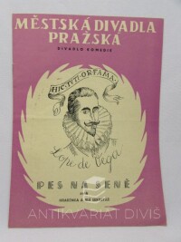 Vega, Lope de, Pes na seně aneb Hraběnka a její sekretář, 1952