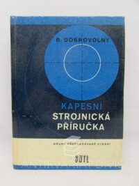 Dobrovolný, Bohumil, Kapesní strojnická příručka, 1967