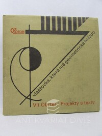 Obrtel, Vít, Vlaštovka, která má geometrické hnízdo - Projekty a texty, 1985