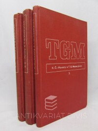 Čapek, Karel, Hovory s T. G. Masarykem: Věk mladosti, Život a práce, Myšlení a život, 1935