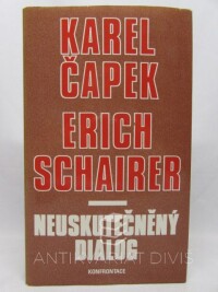 Čapek, Karel, Schairer, Erich, Neuskutečněný dialog, 1978