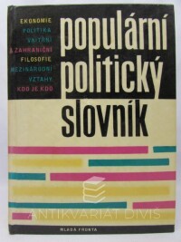 kolektiv, autorů, Populární politický slovník, 1964