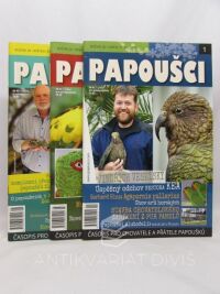kolektiv, autorů, Papoušci - časopis pro chovatele a přátele papoušků: 20. ročník, díly 1-3, 2020