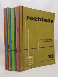 Horák, Stanislav, Setzer, Ota, Rozhledy matematicko-fyzikální, ročník 47 (1968-69), čísla 1-10, 1968