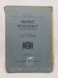 Rogovij, O. J., Ruské pohádky pro útlou mládež, sv. IV., 0