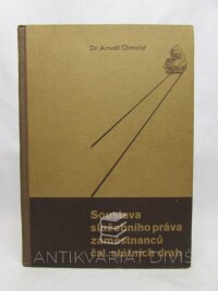 Chmelař, Arnošt, Soustava služebního práva zaměstnanců čsl. státních drah, 1933