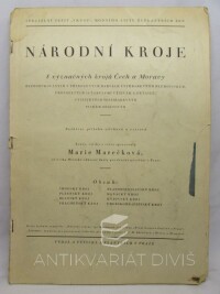 Marečková, Marie, Vkus speciální sešit - Národní kroje - 8 význačných krojů Čech a Moravy, 0