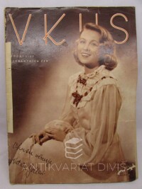 Jarošová, Inka, Vkus - Modní list elegantních žen, ročník XI (1944), číslo 1, včetně střihové přílohy, 1944