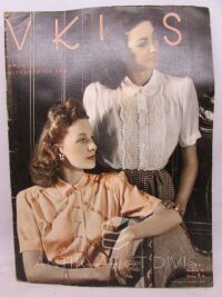 Jarošová, Inka, Vkus - Modní list elegantních žen, ročník XI (1944), číslo 6, včetně střihové přílohy, 1944