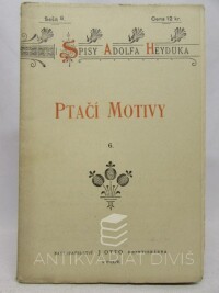 Heyduk, Adolf, Ptačí motivy 6, 0