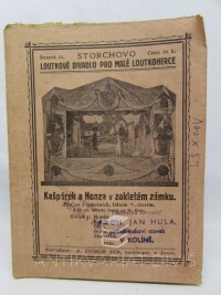 Havlík, V., Kašpárek a Honza v zakletém zámku, 1926