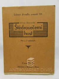 Dvorecká, Jiřina, Štědrovečerní host, 0