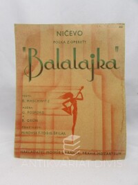 Maschwitz, E., Posford, G. a Grün B., Mirovský-Tobis-Špilar, , Balalajka - Ničevo, 0