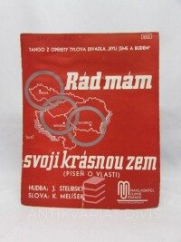 Stelibský, J., Melíšek, K., Rád mám svoji krásnou zem, 0