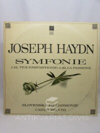 Haydn, Joseph, Symfonie č. 44, Trauersymphonie; č. 49, La passione (Slovenská filharmonie - Carlo - Zecchi), 1970