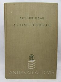 Hass, Arthur, Atomtheorie, 1929