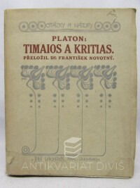 Platón, , Timaios a Kritias, 1919