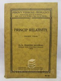 Nachtikal, František, Princip relativity, 1922