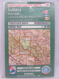 kolektiv, autorů, Šumava Povydří: Soubor turistických map 1 : 50 000, 1996