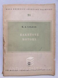 Gilzin, K. A., Raketové motory, 1952