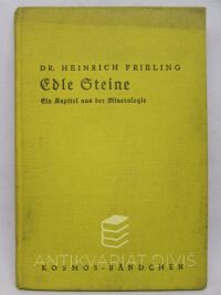 Frieling, H., Edle Steine: Ein Kapitel aus der Mineralogie, 1937