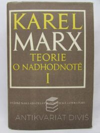 Marx, Karel, Teorie o nadhodnotě I., 1958
