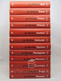 Nesbo, Jo, Komplet Harry Hole (HH) 1-12: Netopýr, Švábi, Červenka, Nemesis, Pentagram, Spasitel, Sněhulák, Levhart, Přízrak, Policie, Žízeň, Nůž, 2018