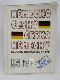 Limburská, Olga, Mrázková, Eva, Německo-český a česko-německý slovník, gramatika, fráze (nový i starý pravopis), 2000