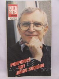 Pikous, Jaroslav, Interpress - Zvláštní příloha: Purpurové sny Jiřího Suchého, 1990