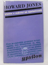 Jones, Howard, Zločin v měnící se společnosti, 1967