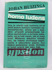 Huizinga, Johan, Homo ludens, 1971