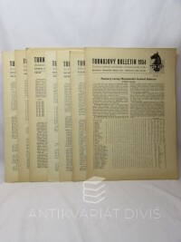 Louma, Josef, Turnajový bulletin 1954 - Zvláštní příloha měsíčníku Československý šach: čísla 5, 6, 7, 8, 9, 10 a 11, 1954