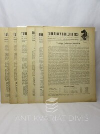 Louma, Josef, Turnajový bulletin 1955 - Zvláštní příloha měsíčníku Československý šach: čísla 1, 2, 3, 5, 6, 6, 1955