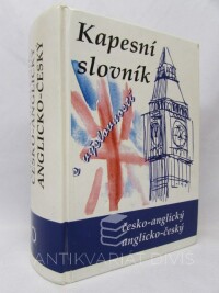 Kučera, Jiří, Kapesní slovník česko-anglický a anglicko-český s výslovností, 2000