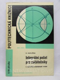 Havlíček, Karel, Integrální počet pro začátečníky, 1969