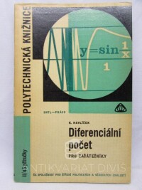 Havlíček, Karel, Diferenciální počet pro začátečníky, 1965