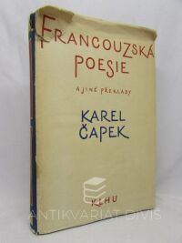 Čapek, Karel, Francouzská poesie a jiné překlady, 1957