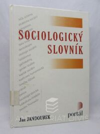 Jandourek, Jan, Sociologický slovník, 2001