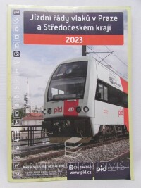 kolektiv, autorů, Jízdní řády vlaků v Praze a Středočeském kraji 2023, 2022