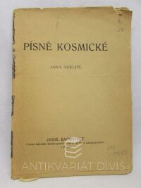 Bačkovský, Jindřich, Písně kosmické Jana Nerudy, 1941