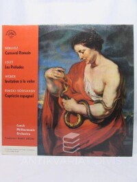 Berlioz, Hector, Liszt, Ferenc, Weber, Angelika, Rimski-Korsakov, , Carnaval Romain, Les Préludes, Invitation ? la valse, Capriccio espagnol, 1965