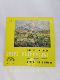 Milhaud, Darius, Suite Provencale, 0