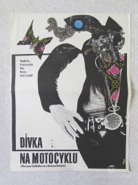 Vajce, Stanislav, Dívka na motocyklu, 1969