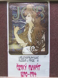 Mucha, Alfons, Uměleckoprůmyslové muzeum: Český plakát 1890-1914, 1971