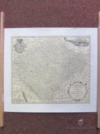 kolektiv, autorů, Nástěnná Müllerova mapa Čech (r. 1720), 0